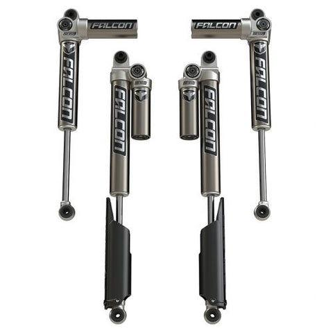 JLU 4-Door: Falcon Series 3.1 Piggyback Shocks (0-1.5" Lift) - All 4 - Moab Outfitters