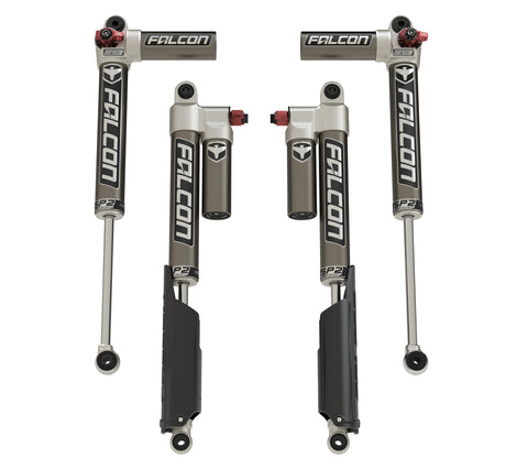 JT: Falcon SP2 3.3 Fast Adjust Piggyback Shocks (0-1.5" Lift) - All 4 - Moab Outfitters