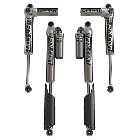 JLU 4-Door: Falcon Series 3.1 Piggyback Shocks (2-4.5" Lift) - All 4 - Moab Outfitters